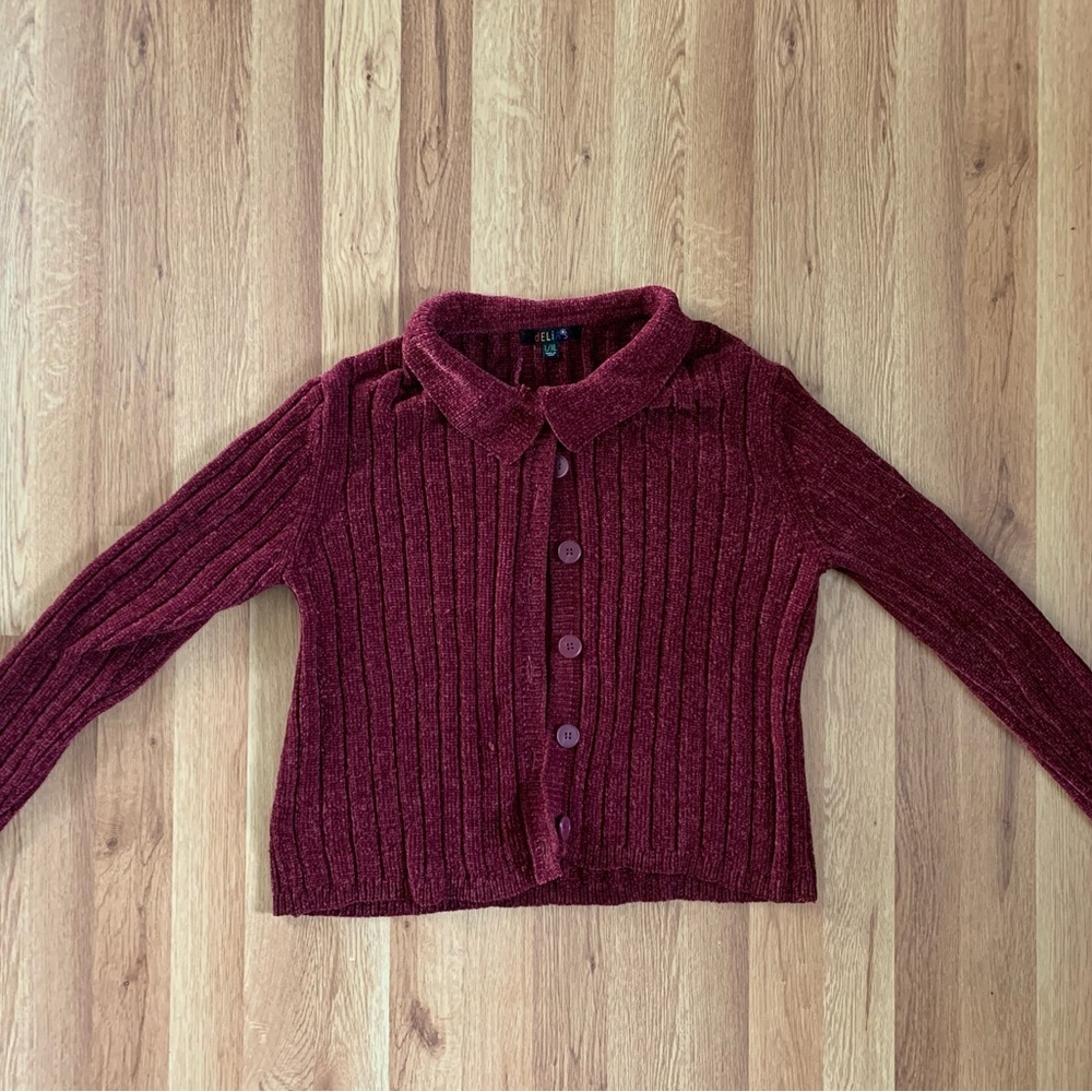 Delia’s x Dollskill Chenille Cardigan